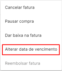 alterar data de vencimento 1-1